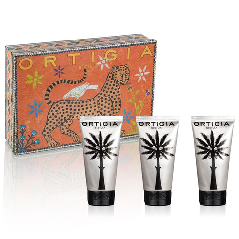 Ortigia Tin of 3 Hand Creams (Fico D'India, Florio & Zagara)